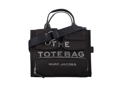 Pre-owned Marc Jacobs Women's  The Medium Tote Cargo In Black