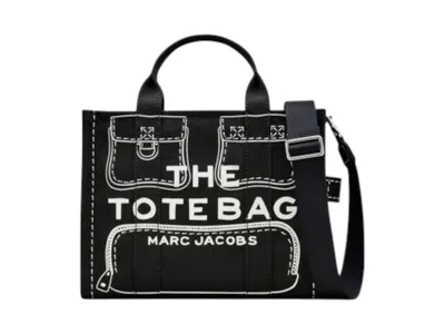 Pre-owned Marc Jacobs Women's  The Medium Tote In Black