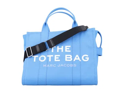 Pre-owned Marc Jacobs Women's  The Medium Tote In Spring Blue