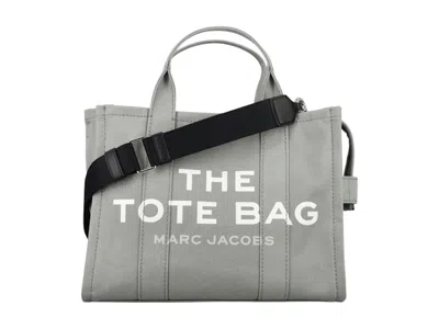 Pre-owned Marc Jacobs Women's  The Medium Tote In Wolf Grey