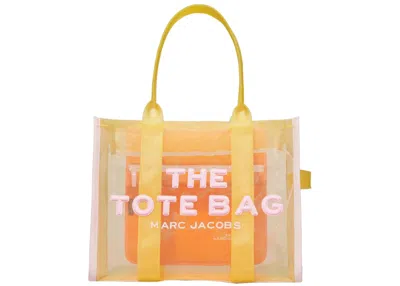Pre-owned Marc Jacobs Women's  The Mesh Tote Bag Largein Yellow