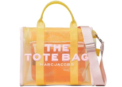 Pre-owned Marc Jacobs Women's  The Mesh Tote Bag Mediumin Yellow