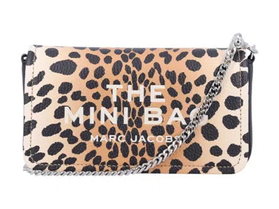 Pre-owned Marc Jacobs Women's  The Mini Bag Cheetah In Black Cheetah