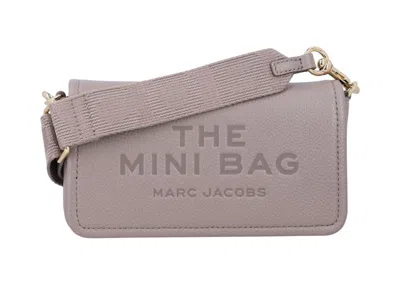 Pre-owned Marc Jacobs Women's  The Mini Bag In Cement In Gray