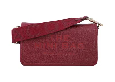 Pre-owned Marc Jacobs Women's  The Mini Bag In Cherry In Red