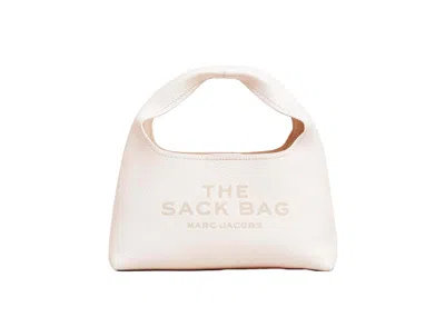 Pre-owned Marc Jacobs Women's  The Mini Sack In White