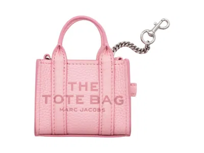 Pre-owned Marc Jacobs Women's  The Nano Tote Charm Bag In Ribbon Pin