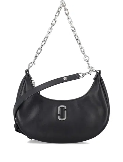 Pre-owned Marc Jacobs Women's  The Small Curve Shoulder Bag In Black