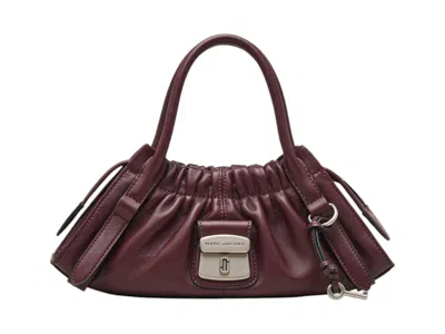 Pre-owned Marc Jacobs Women's  The Small Satchel Cristina Bag In Dark Plum In Purple
