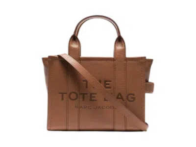 Pre-owned Marc Jacobs Women's  The Small Tote Bag In Argan Oil In Brown