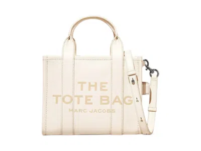 Pre-owned Marc Jacobs Women's  The Small Tote Bag In Cotton/sil