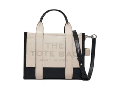 Pre-owned Marc Jacobs Women's  The Small Tote Bag In Ivory In White