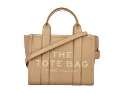 Pre-owned Marc Jacobs Women's  The Small Tote Leather In Camel