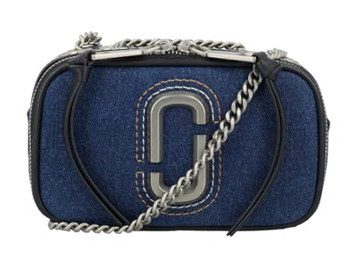 Pre-owned Marc Jacobs Women's  The Snapshot Denim In Dark Wash