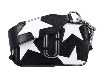 Pre-owned Marc Jacobs Women's  The Snapshot Star In Black/white