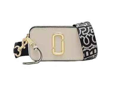 Pre-owned Marc Jacobs Women's  The Snapshotin Cloud White