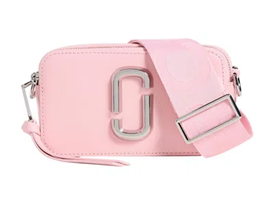 Pre-owned Marc Jacobs Women's  The Solid Snapshot Crossbody Bag In Ribbon Pink
