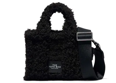 Pre-owned Marc Jacobs Women's  The Teddy Micro Tote In Black