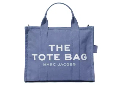 Pre-owned Marc Jacobs Women's  The Tote Bag Medium In Blue Shadow