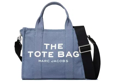 Pre-owned Marc Jacobs Women's  The Tote Bag Small In Blue Shadow