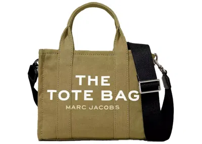 Pre-owned Marc Jacobs Women's  The Tote Bag Small In Slate Green