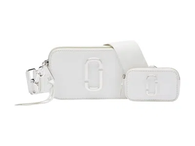 Pre-owned Marc Jacobs Women's  The Utility Snapshot In White