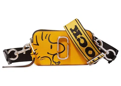 Pre-owned Marc Jacobs Women's  X Peanuts Woodstock The Snapshot In Yellow
