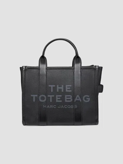 Marc Jacobs Women's Medium Leather Tote Bag In Black
