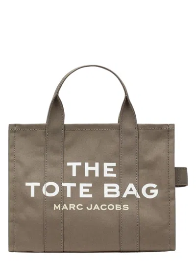 MARC JACOBS WOMEN'S MEDIUM SLATE CANVAS TOTE BAG