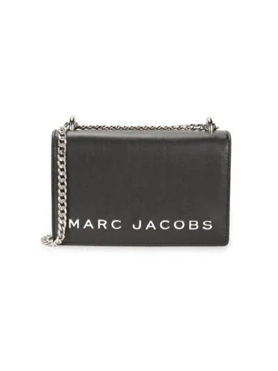 Marc Jacobs Women's Mini Double Take Leather Logo Crossbody Bag