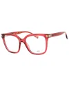 Marc Jacobs Women's Mj 1038 52mm Optical Frames In Red