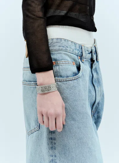 MARC JACOBS MARC JACOBS WOMEN MONOGRAM CRYSTAL CUFF