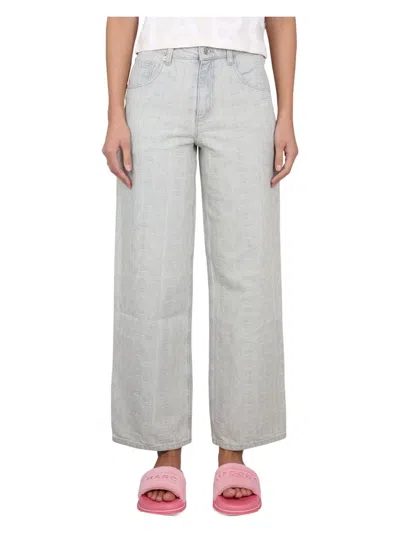 MARC JACOBS WOMEN'S MONOGRAM DENIM JEANS