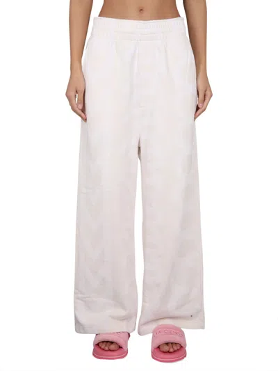 Marc Jacobs Women Monogram Pants In White