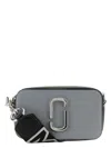 Marc Jacobs Multicolor Leather The Snapshot Crossbody Bag In Gray