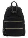 Marc Jacobs Women Black Nylon The Biker Medium Backpack In Black