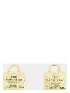 Marc Jacobs Women's Orecchini A Perno The Tote Bag Stud In Gold