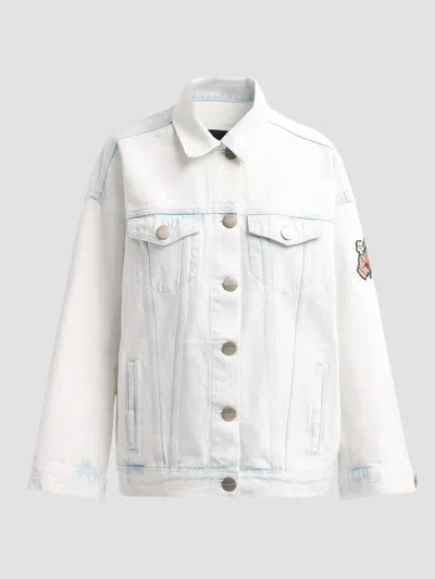 MARC JACOBS WOMEN'S OVERSIZED DENIM TRUCKER JACKET