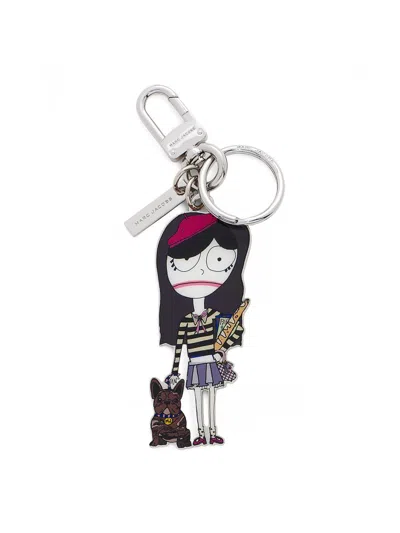 Marc Jacobs Women's Paris-themed Enamel Bag Charm In Multi