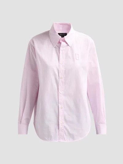 Marc Jacobs Women's Pop J Marc Poplin Shirt In Pink