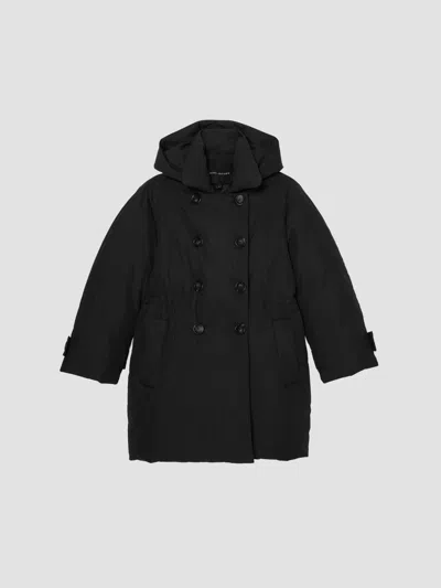 MARC JACOBS WOMEN'S PUFFER HOODED PEACOAT