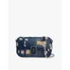 Marc Jacobs The Small Shoulder Bag Denim Broken In Punk Indigo