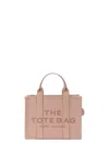 Marc Jacobs Rose Leather The Medium Tote Bag In Pink