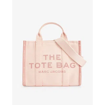 Marc Jacobs Womens Rose The Medium Tote Cotton-blend Tote Bag