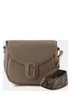 Marc Jacobs The Covered J Marc Saddle Bag In Dove
