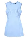Marc Jacobs Satin Sleeveless Mini Dress