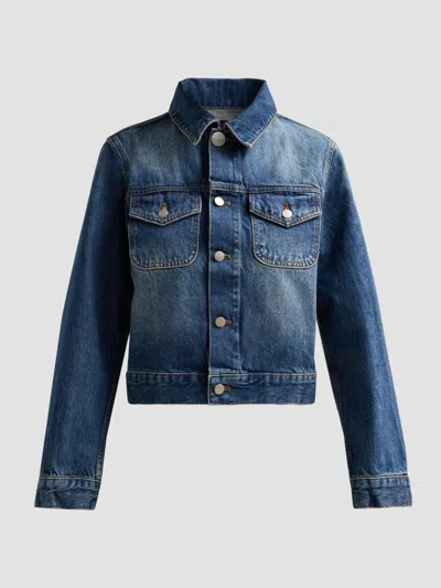 Marc Jacobs Women's Shrunken Denim Jacket In Blue