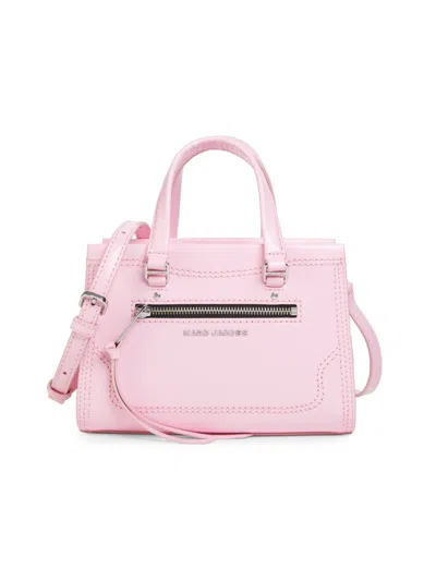 Marc Jacobs Women's Small Leather Top Handle Bag In Pink