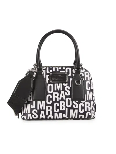 Marc Jacobs Women's Small Monogram Print Crossbody Bag