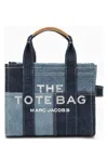 Marc Jacobs The Denim Small Tote Bag In Blue